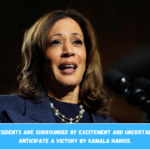 Bay Area Residents are surrounded by excitement and uncertainty as they anticipate a victory by Kamala Harris.