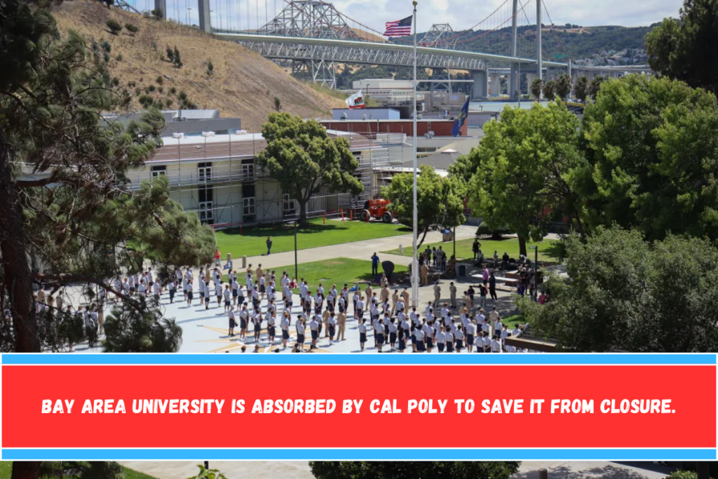 Bay Area university is absorbed by Cal Poly to save it from closure.