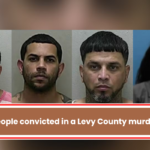 Four people convicted in a Levy County murder trial.