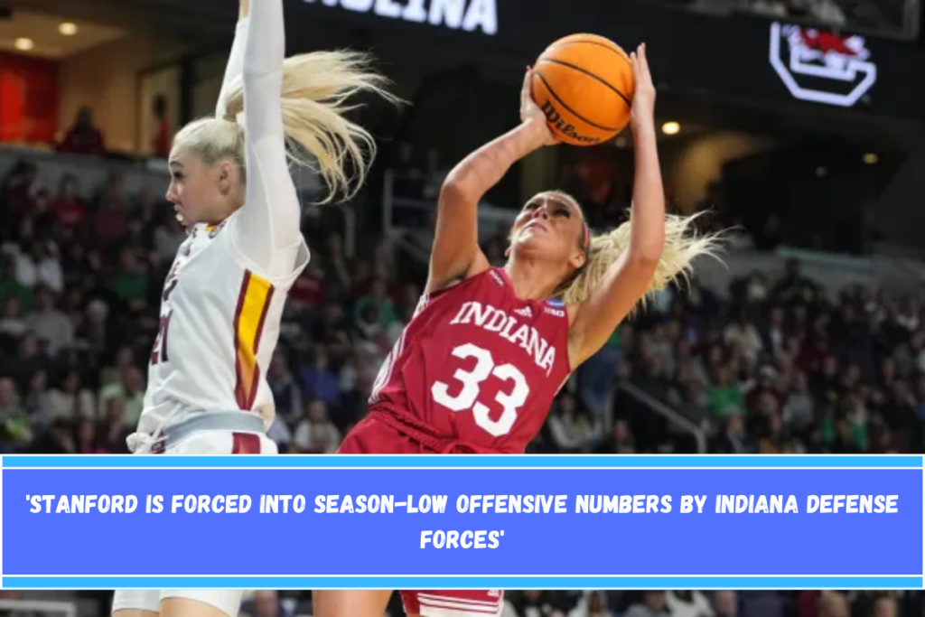 'Stanford is Forced Into Season-Low Offensive Numbers by Indiana Defense Forces'