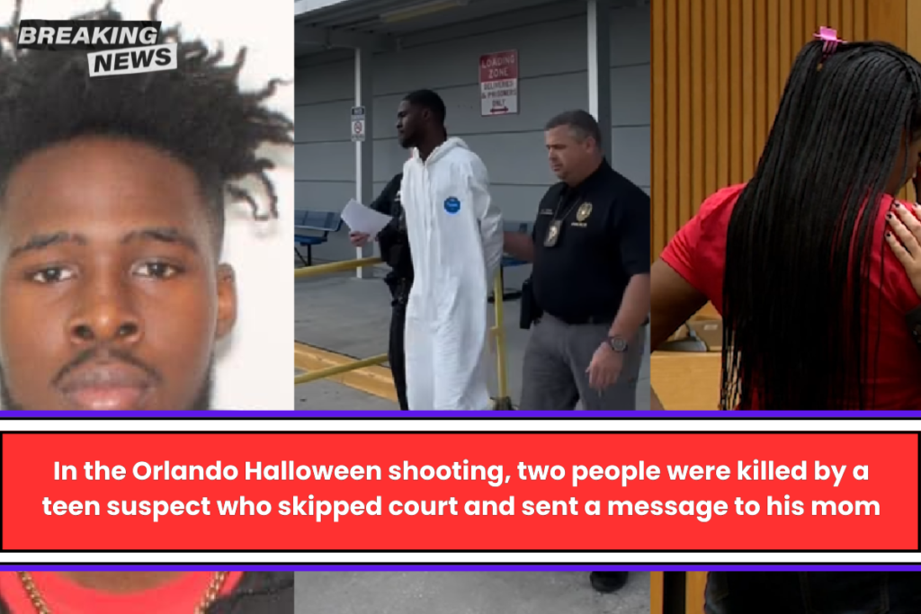 In the Orlando Halloween shooting, two people were killed by a teen suspect who skipped court and sent a message to his mom