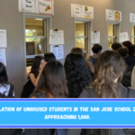 The population of unhoused students in the San Jose school district is approaching 1,000.