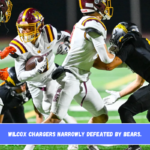 Wilcox Chargers narrowly defeated by Bears.